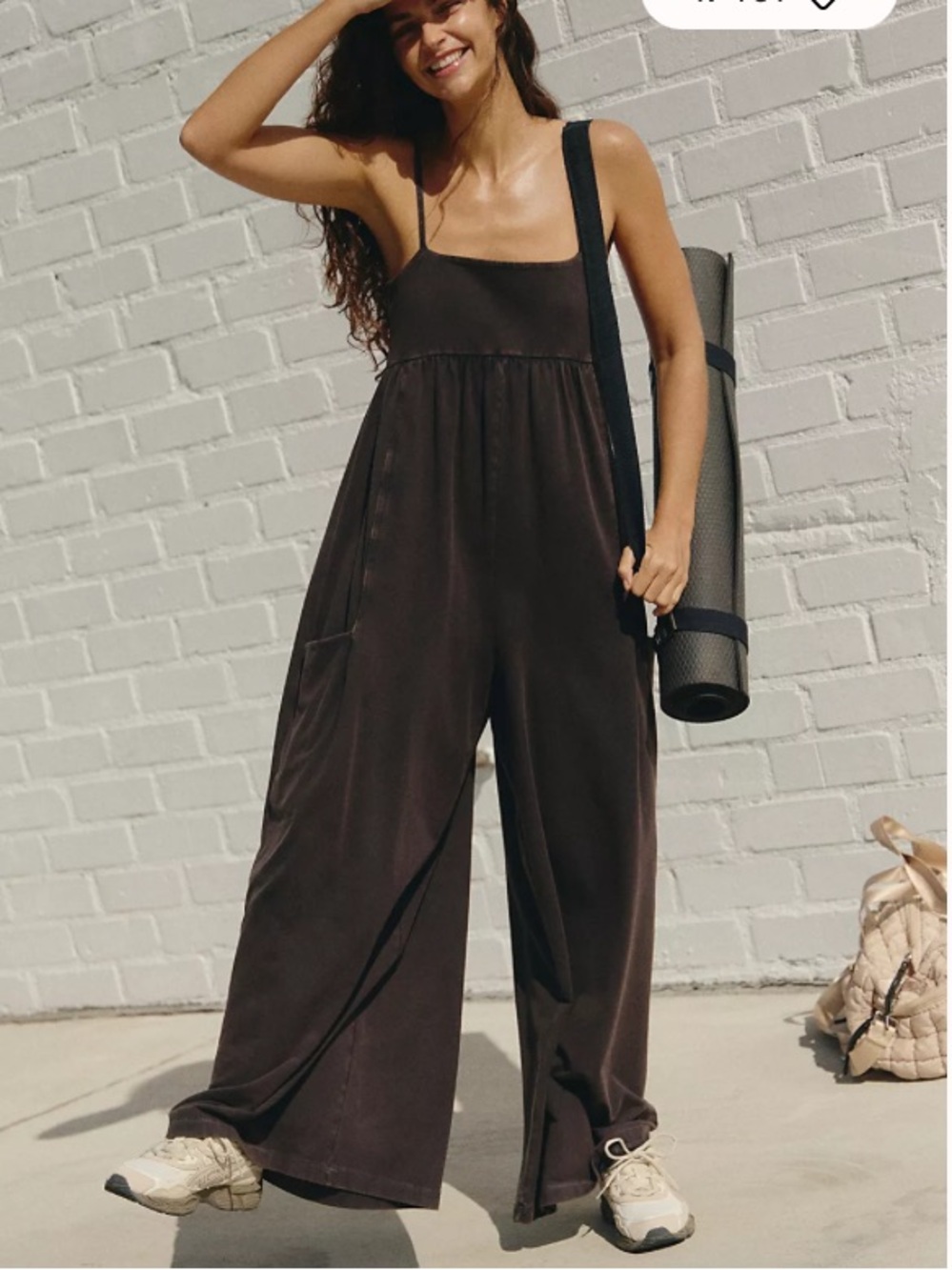 FREE PEOPLE HOT SHOT STRAPPY ONESIE Size Small